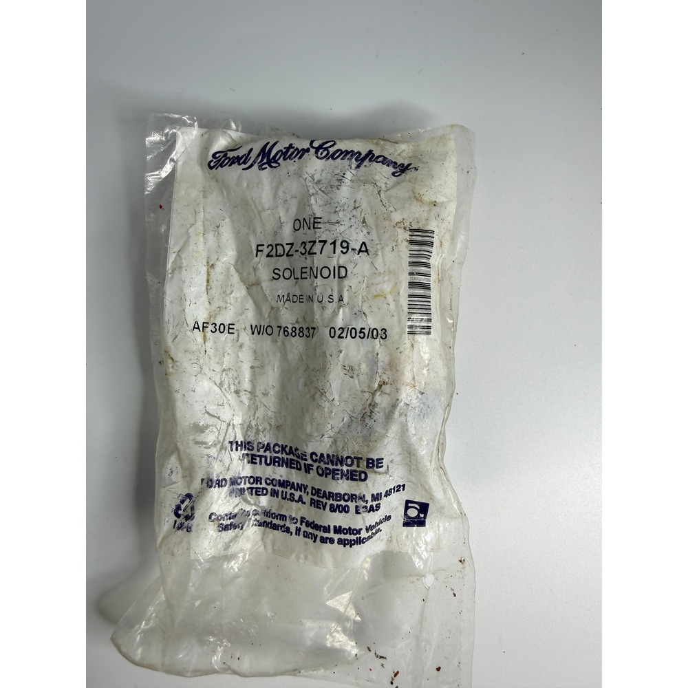 Ford Solenoid Genuine OEM Part F2DZ-3Z719-A New In Sealed Package Made In USA